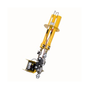 Gasbrenner für Ofen mit feuerfestem Gewölbe