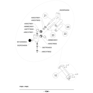 Teigausrollmaschine aus Edelstahl Ø 420 mm, 1 Rolle "Linear"