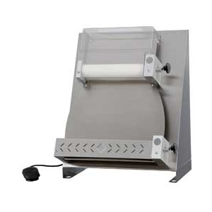 Teigausrollmaschine aus Edelstahl Ø 420 mm, 2 Rollen "Linear"