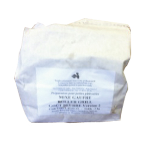 Vorbereitete Teigmischung für Waffeln (10x 1 Kg)