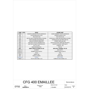 Gas Crepiere, hohe Leistung, Ø 400mm "emailliert"
