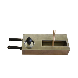 Kit aus 2 Holzspachteln, 2 x "T", Schmier-pad