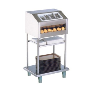 Element Tablett-, Besteck- und Brotspender
