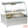 Wärmevitrine, Bain-Marie 2x GN 1/1 Panorama