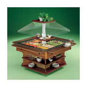 Kühl Buffetinsel Kapazität 8 GN 1/1