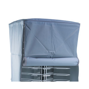 PVC Überwurf + Scharniere für Schliessung