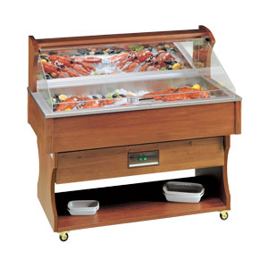 Gekühlte Fischvitrine - autonom