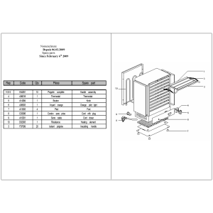 Tellerwärmer, 10 Platten