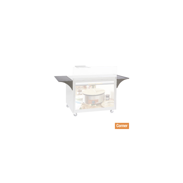 Seitenwand INOX (1 stück)