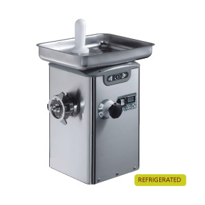 Gekühlter Fleischwolf N°22, Monoblock aus Edelstahl