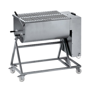 Edelstahl Fleischmixmaschine 120 kg, Stand mit Rädern