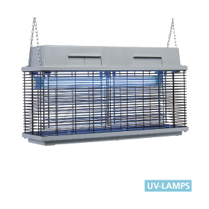 Elektrischer Insektenvernichter, UV-A Lampen (1x 15 W)