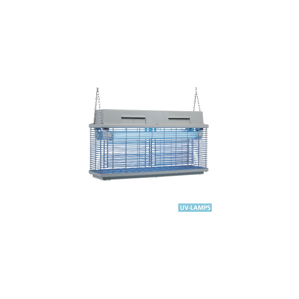 Elektrischer Insektenvernichter, UV-A Lampen (2x 20 W)