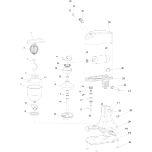 Planetenmixer, 7 Liter