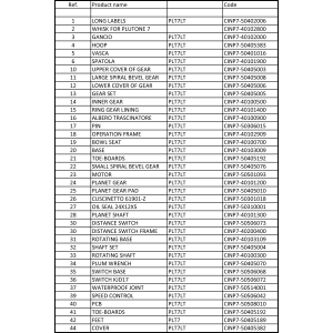 Planetenmixer, 7 Liter