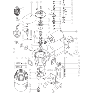 Planetenmixer, 10 Liter