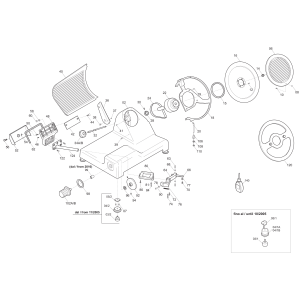 Professionelle Aufschnittmaschine, Ø 350 mm "Große Leistung"