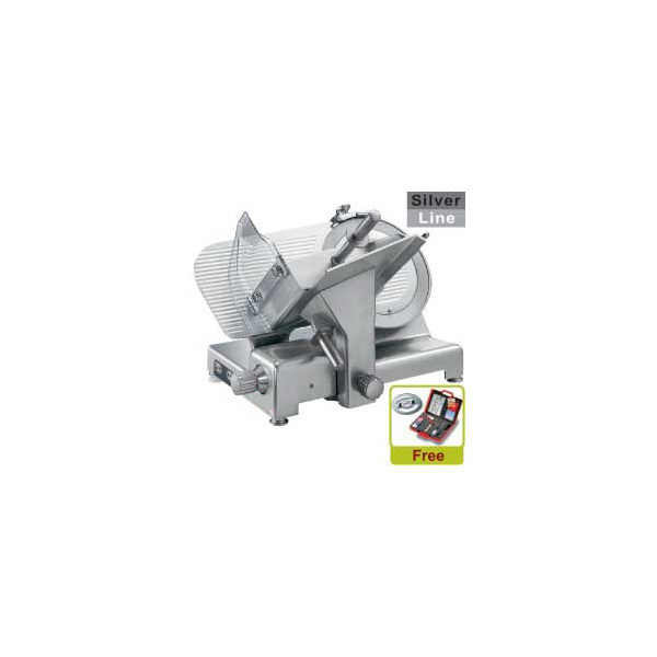 Professionelle Aufschnittmaschine, vertikal, Ø 350 mm "Wurstwaren"