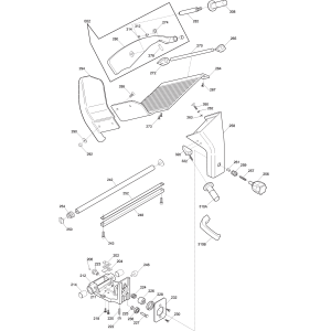 Professionelle Aufschnittmaschine, schräg. Messer Ø 350 mm "Zahnradgetriebe"
