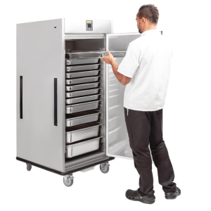 Buffalo beheizter Bankettschrank 16 x GN 2/1