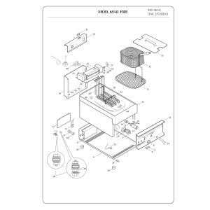 ELEKTRO FRITEUSE 1 BECKEN 10 L -TOP-